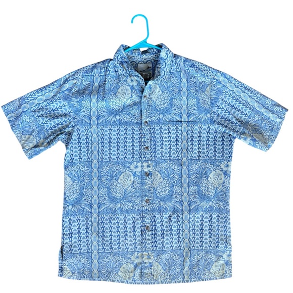 Kahala men’s aloha shirt, pineapple, M - Picture 2 of 7